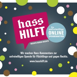 <span style="color: #55d6d2;">Hass und Hetze entgegentreten</span>