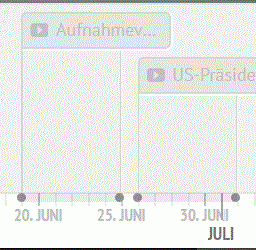 <span style="color: #55d6d2;">Interaktive Timelines einfach erstellen</span>